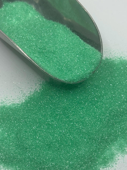 Pastel Green Fine Polyester Glitter: Crafting, Tumblers, Slime "Granny Smith"