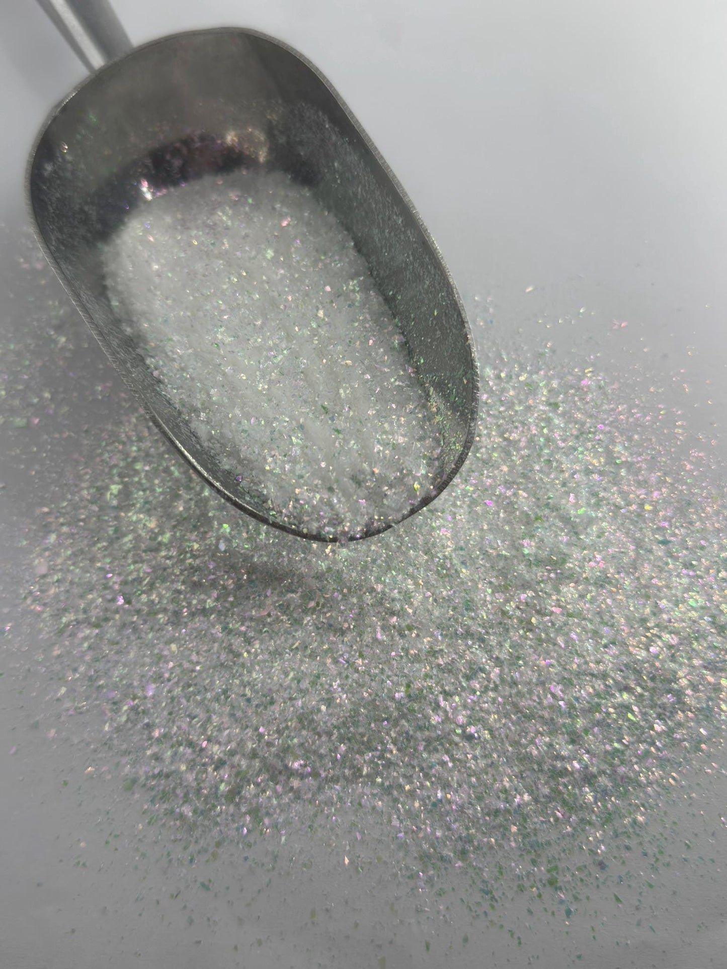 White Holographic Fine Glitter: Polyester Craft Supply "Ice Queen"