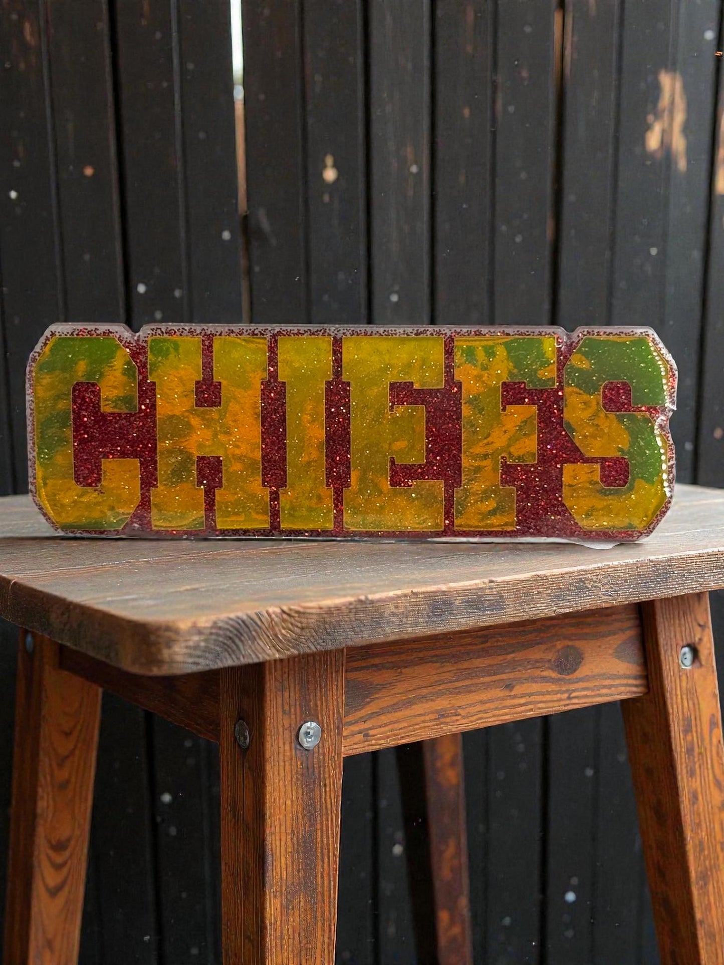 Handmade Football Team Magnets Handpainted Fan Decor Fridge Magnet Gift for Game Day