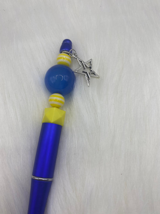 Beaded Charm Pen: Customized Office Gift