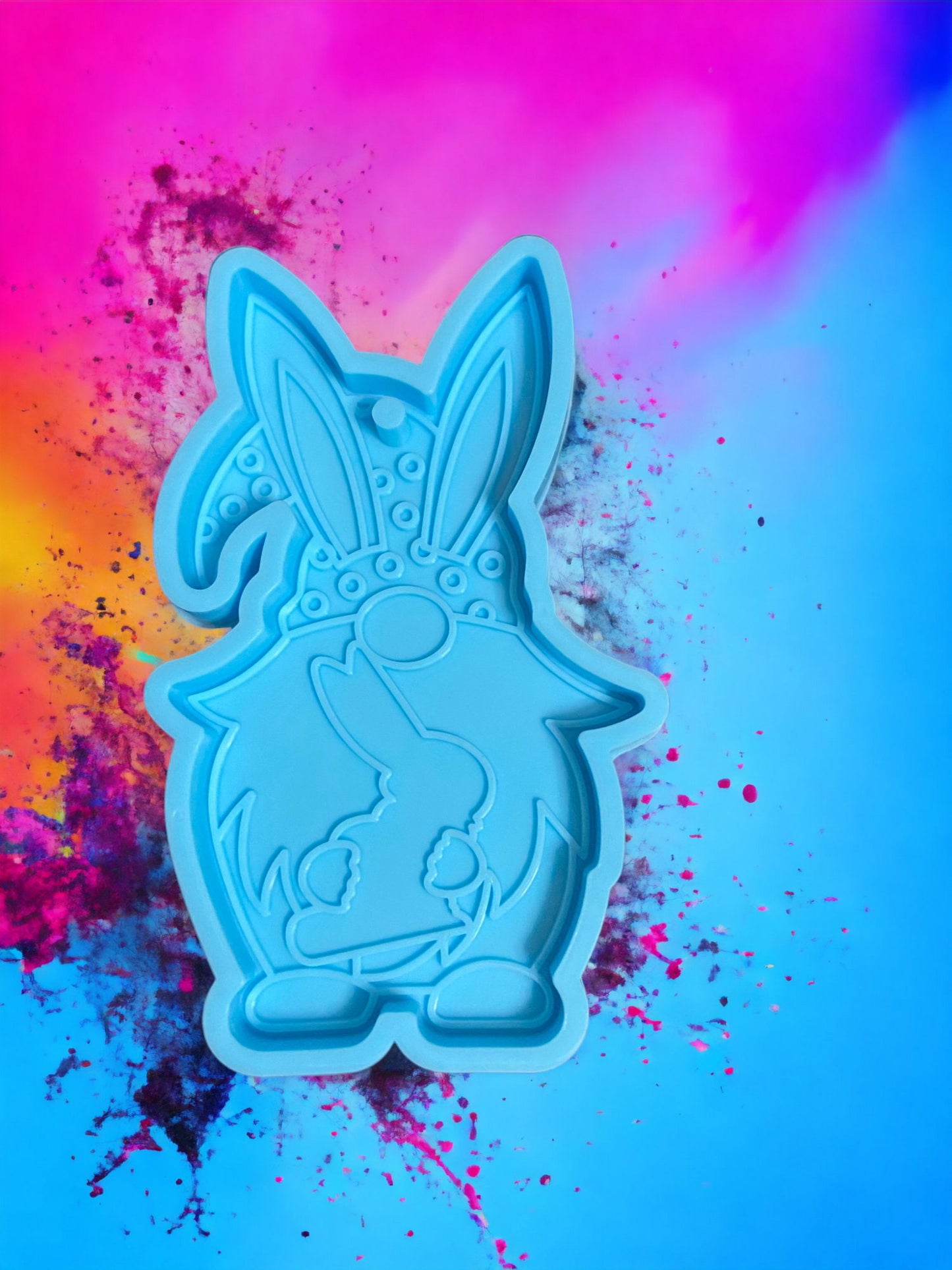 Silicone Easter Molds - Egg & Gnome Bunny Shapes for Resin