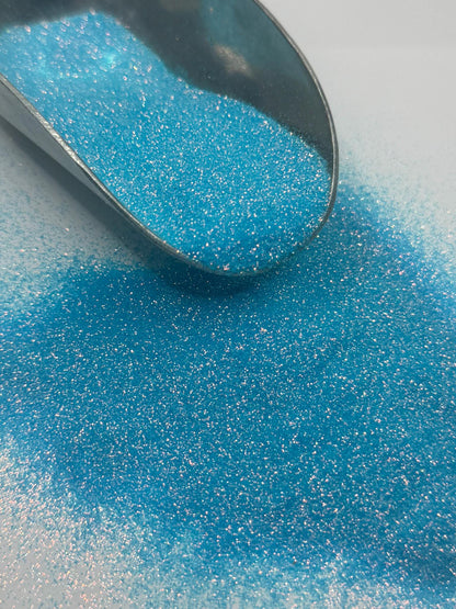 Neon Blue Fine Glitter: Polyester Craft Supply "Daydream"