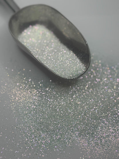 White Holographic Fine Glitter: Polyester Craft Supply "Enchanted"